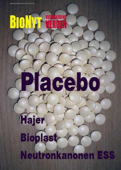 BioNyt nr.151: Placebo. Hajer. Bioplast. Neutronkanonen ESS i Lund. Andre artikler. 